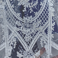 Nouvelles Robes de Mariée Brodées avec Cordons, Rideaux, Tissu en Dentelle de Mariée