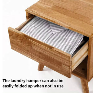 Commercial Collapsible <strong>Laundry</strong> Hamper Large Capacity Freestanding Waterproof Fabric <strong>Basket</strong> for Property and Apartment Supply - Product Image 5