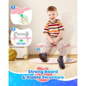 Papan Gambar Magnetik PP Ringan Merek MD, Mainan Edukasi Anak untuk Usia 2-6 Tahun, Papan Coret-Coret Unisex untuk Balita - Product Image 3