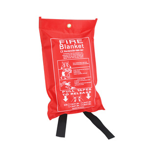 Venta al por mayor de seguridad contra incendios de emergencia 1M * 1,2 m manta de fibra de vidrio manta contra incendios lucha contra incendios - Product Image 3