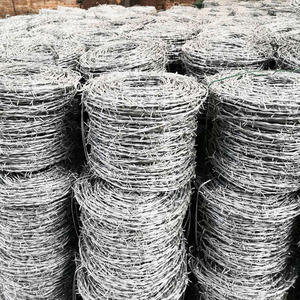 รั้ว<span class=keywords><strong>ลวดหนาม</strong></span>ชุบสังกะสีขนาด 275 ม. 500 ม. <span class=keywords><strong>เบอร์</strong></span> <span class=keywords><strong>15</strong></span> พร้อมระบบป้องกันสำหรับงานก่อสร้าง จัดจำหน่ายโดยตรงจากโรงงาน - Product Image 5