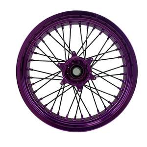 EXC SXF <span class=keywords><strong>Supermotard</strong></span> Wheels Color púrpura Supermoto Wheel 17*3,0/3,5/4,25/4,5/5,0 Juego de ruedas fit te fe TC/FC/570 - Product Image 6