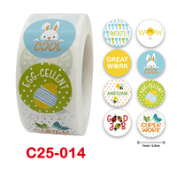 500 runde 1 Zoll belohnt Tier motivation lehrer Kinder Cartoon Haustier Briefpapier Aufkleber