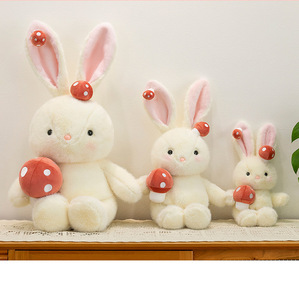 Megan, Simpatico Coniglietto Bianco di Peluche, Regalo di Pasqua, <span class=keywords><strong>Bambola</strong></span> Antistress con Tecnica Lavata per il Sonno, Regalo di Compleanno per Ragazze - Product Image 2
