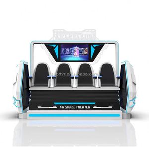 Simulador de Vuelo 9D de Realidad Virtual con 4 Asientos, Experiencia Inmersiva e Interactiva Educativa para el Hogar y Exteriores, con Temática de Transbordador Espacial - Product Image 5