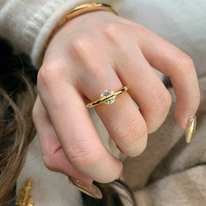 Bague en argent pur S925 avec diamant rotatif, planète orbitante UFO haut de gamme dans l'univers, pierre précieuse scintillante taillée - Product Image 4