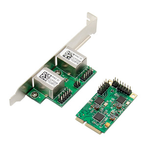 <span class=keywords><strong>Mini</strong></span> PCI Express Gigabit mạng cổng kép <span class=keywords><strong>RJ45</strong></span> LAN 1000m rtl8111f chip Ethernet Adapter cho máy tính để bàn và IPC và máy chủ - Product Image 4
