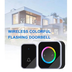 150ft phạm vi cắm hoạt động DIY RGB chiếu sáng hiện đại Chuông cửa không dây cho căn hộ nhà lớp học trường - Product Image 3