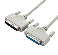 Câble Wavelink personnalisé avec connecteur D-SUB DB9 DB15 DB25 DB50 mâle vers femelle, câble RS232 pour ordinateur HDTV