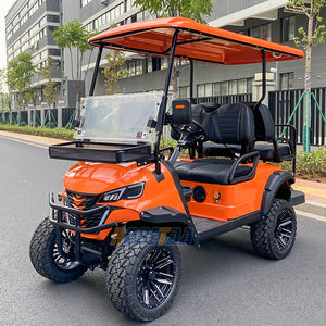 Kereta golf bertenaga gas <span class=keywords><strong>4</strong></span> tempat duduk, aksesori suku cadang Keranjang golf bertenaga surya - Product Image 4