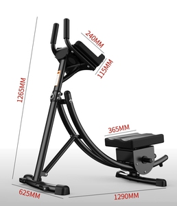 Máquina de Abdominales para Gimnasio en Casa, Equipo de Fitness para Interiores, Rodillo para Ejercicios Abdominales - Product Image 4