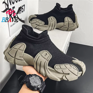 Zapatos para Caminar Ligeros y Transpirables para Hombre con Entresuela de PVC y Suela Suave, Calcetines Deportivos Casuales con Forro de Malla - Product Image 5