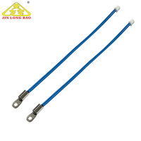 Capteur de température NTC 10K avec fixation par anneau de fil M4 - Plage de détection de -40°C à 300°C, réponse rapide pour applications d'onduleurs