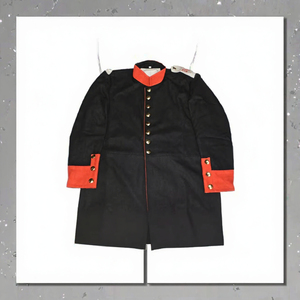 Abrigo de lana para hombre, de un solo botón, grueso, largo, reversible, con forro de piel, estilo uniforme. - Product Image 3