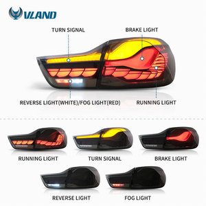 Luces Traseras LED VLAND Dragon GTS para <span class=keywords><strong>BMW</strong></span> <span class=keywords><strong>Serie</strong></span> <span class=keywords><strong>4</strong></span> M4 F32 F33 F36 F82 F83 420i 425i 428i 435i 440i 2014-2020 - Product Image 2