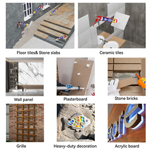 Adhésif de construction haute résistance, <span class=keywords><strong>colle</strong></span> à carrelage haute adhérence, mastics structurels, <span class=keywords><strong>colle</strong></span> pour <span class=keywords><strong>marbre</strong></span> et pierre - Product Image 2