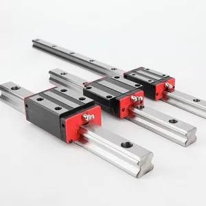 Ferragens de movimento linear automobilizados, alta qualidade, cnc hgh20/hgh30/hgh35/hgh45, guias lineares de rolamento de precisão