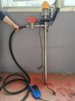Huile de pompe à tambour à baril électrique verticale 110V 200l HD de haute qualité en gros pour voitures