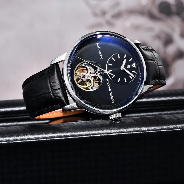 PAGANI DESIGN 1796 New Tourbillon Multi Time Zone Luxury Men Watch Night Light 1 Men Automatic Mechanical Watches  Watch for Men
