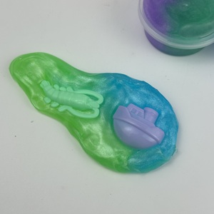Kit de slime galaxie anti-stress extensible et scintillant, 12 pièces, couleurs mélangées, effet cristal, vente chaude - Product Image 6