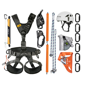 Al-Nasr Shield Dragon Work Set Safety Belt Fixed Anchor Aluminum Alloy 2 D-Rings Shoulder Padding - Product Image 3