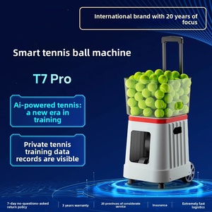 Macchina Intelligente per Servizio <span class=keywords><strong>Tennis</strong></span> T7 Pro AI con Controllo Intelligente Multi-Modalità, Portatile in ABS e Lega di Alluminio per Allenamento <span class=keywords><strong>Tennis</strong></span> - Product Image 2