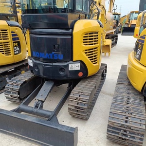 Excavatrice compacte Komatsu PC30 d'occasion, châssis robuste de 3000 kg, pelle sur chenilles d'occasion, marque japonaise, sans entretien - Product Image 5