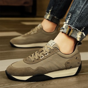 Zapatos Casuales para Hombre, de Tela, con Parches de Cuero Artificial, Estilo Alemán, con Suela Suave, a la Moda - Product Image 6