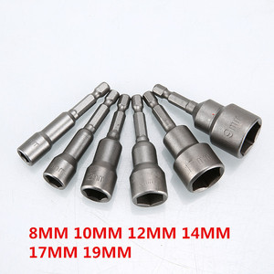 Magnetic Hexagon Handle <b>Socket</b> Wrench Bits Set Power Hand Drill Bit Screwdriver with Chrome Adaptable Kits - Product Image 2
