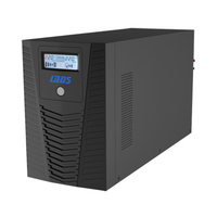 Sistem Cadangan Daya Tak Terputus (UPS) Model H1000L dengan 1000VA dan 600W, Dual 12V DC, Sistem Cadangan Baterai UPS, Layar Sentuh LCD UPS