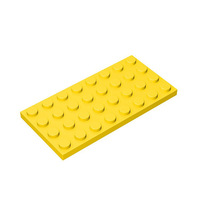 Plaque plate 6x8 classique pour blocs de construction emboîtables, pièces détachées MOC personnalisées, en plastique ABS de qualité supérieure, pour jeu de construction éducatif et créatif