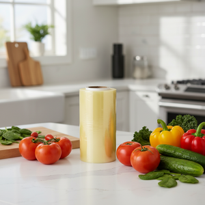 Pellicola Alimentare in PVC per Alimenti, Antiappannamento, Mantiene il Cibo Fresco, Personalizzabile in Dimensioni e Logo - Product Image 3
