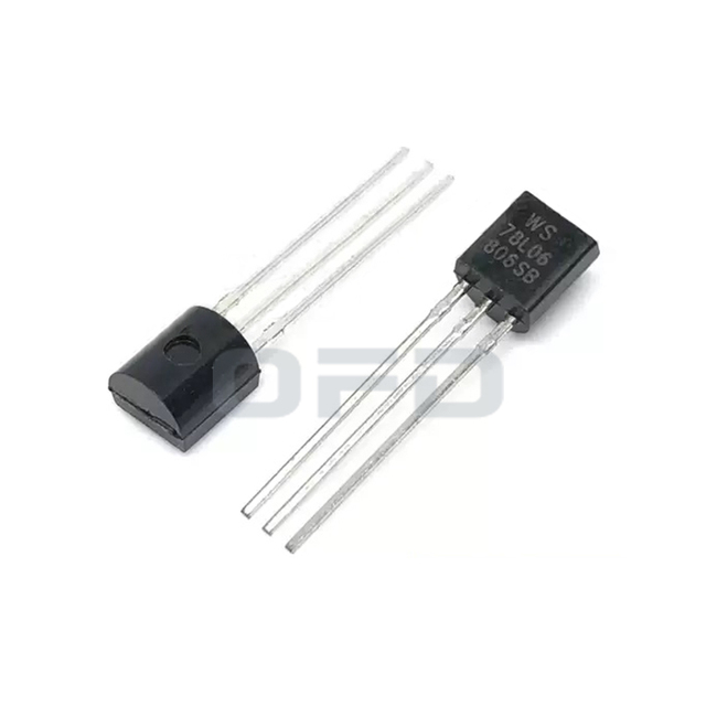 78L06 Positive Voltage Regulators Transistor Throught Hole SMD 3-Terminal SOT-89 TO-92 Positive Voltage Regulators 78L06
