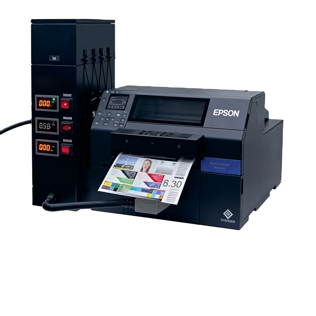A4 CW-C6000 CW-C6030 4 Inch Color Industrial Label Printer E-pson CW-C6030A CW-C6530A CW-C6500 With Continuous Ink Supply System