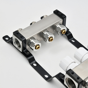 SANIPRO sistema di isolamento acqua calda parti in acciaio inox collettore radiante, collettore distributore per pavimenti di <span class=keywords><strong>riscaldamento</strong></span> - Product Image 3
