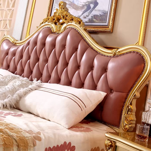 Set Camera da Letto in Stile Europeo, Arredamento Classico Oversize per Camera da Letto, Mobili di Alta Qualità per Casa e Appartamento - Product Image 4