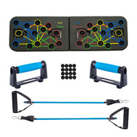 Portable pliable ABS matériel multifonctionnel push-up support d'entraînement équipement de Fitness à domicile poitrine abdominale Triceps exercice
