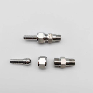 Adaptador de Rosca Macho M16*15 Lianjun a Conector Pagoda de 8mm, Aleación de Aluminio, para Vías de Gas de Laboratorio - Product Image 1