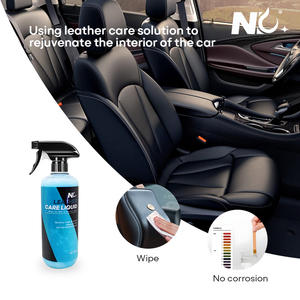 NC Car <b>Leather</b> Cleaner Conditioner Interior Care Kit Multi-Purpose pH Neutral No Rinse Liquid <b>Restore</b> Shine Prevent Cracking - Product Image 2
