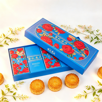 Boîte cadeau en papier personnalisée, vente en gros, boîte portable de qualité alimentaire avec poignée pour pâtisserie, chocolat, cadeau