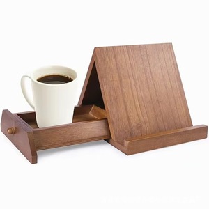 Soporte de escritorio multifuncional de madera para tabletas y teléfonos, soporte universal para oficina - Product Image 5