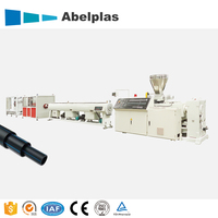 Machine d'extrusion de tuyaux en PVC, équipement de descente en plastique, ligne de Production de tuyaux de filetage en PVC