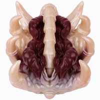 GEEBA Masturbateur masculin en silicone Alien Pussy Mens Masturbation Tools Pocket Adult Sex Toy Real Stroker Realistic Vagina Onahole