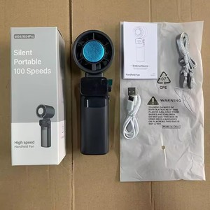 2026 신형 휴대용 미니 선풍기 충전식 3600mAh 휴대용 터보 소형 선풍기 아이스 컴프레스 핸드헬드 선풍기 LED 디스플레이 브러시리스 모터 - Product Image 5