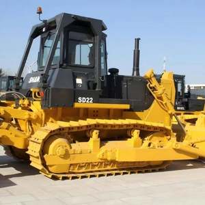 Topadora de cadenas Shantui SD22 de 23 toneladas con motor Cummins NT855, cambio hidráulico, para construcción pesada, lista para trabajar - Product Image 3