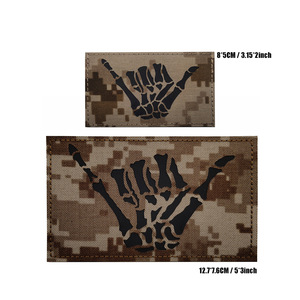 Cung cấp xuyên biên giới Hàng có bản quyền Hàng có sẵn Hình chụp X-quang đầu lâu Ngón tay Geste tay phải 666IR Tem nhận dạng phát sáng Móc phát sáng - Product Image 6