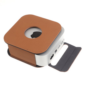 Adecuado para <span class=keywords><strong>Apple</strong></span> <span class=keywords><strong>Mac</strong></span> <span class=keywords><strong>Mini</strong></span> Case 2024 Funda de cuero Elegante Laptop PC PU Fundas de cuero - Product Image 1