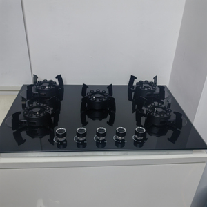 Vendita Diretta dalla Fabbrica: Piano Cottura a Gas Incasso a 5 Fuochi con Piano in Vetro - Product Image 4