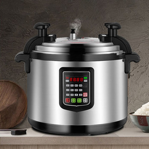 <span class=keywords><strong>Olla</strong></span> <span class=keywords><strong>a</strong></span> Presión Eléctrica Industrial Comercial Multifuncional 11 en 1 de Acero Inoxidable de Gran Capacidad, 40L, con Pantalla LED para Hoteles - Product Image 5