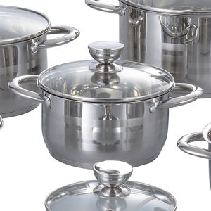 Juego de Ollas y Sartenes de Acero Inoxidable para Cocina Japonesa, Estilo Indonesio - Product Image 3